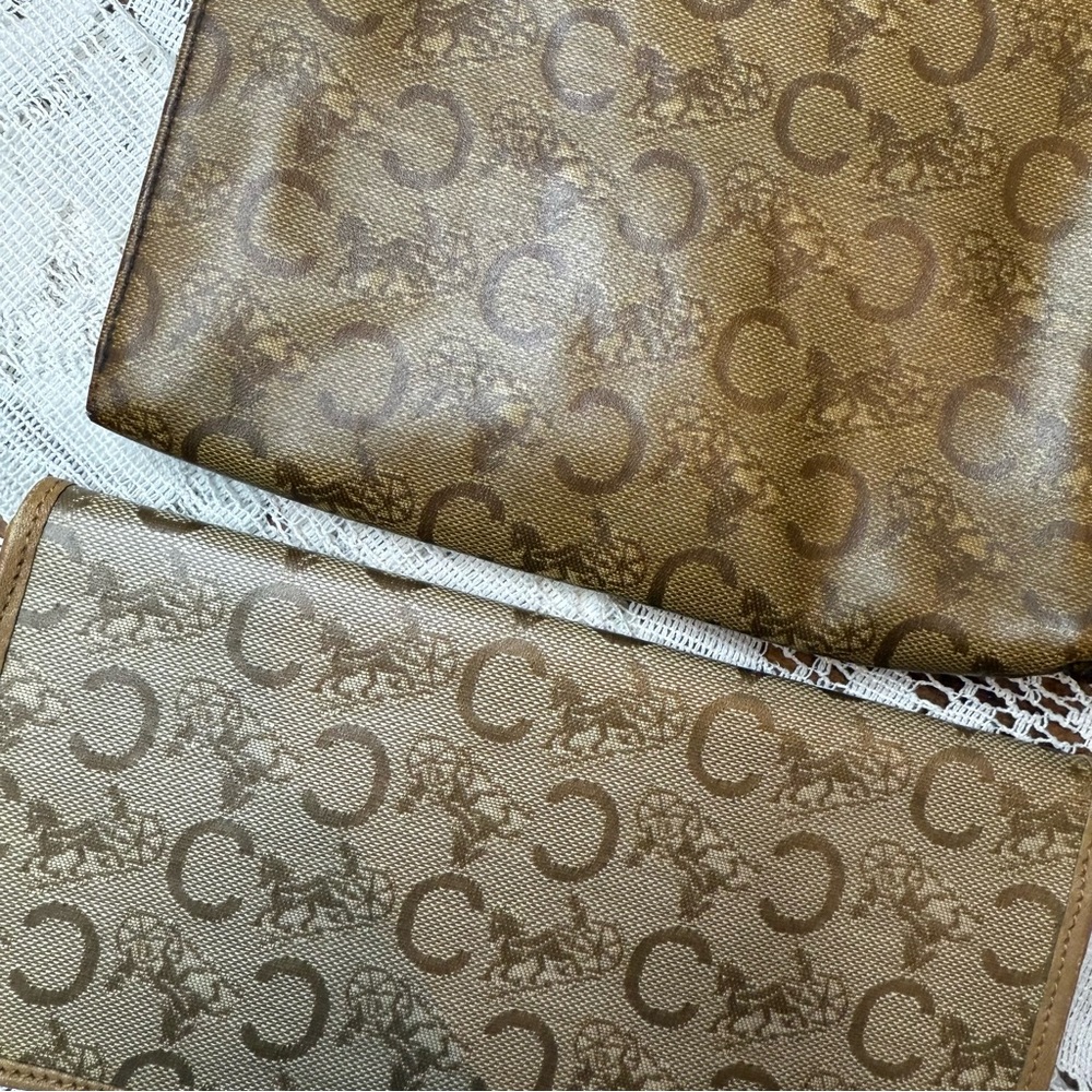 Céline Vintage Wallet & Makeup Bag Set - Picture 3 of 9